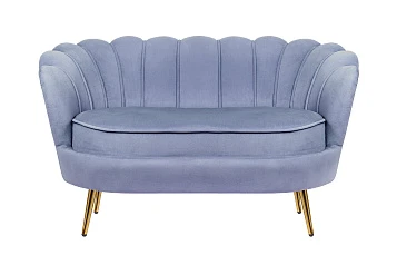 стильный Диван ракушка Pearl Double Blue в Краснодаре