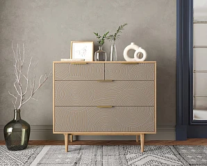 купить стильный Комод с четыремя ящиками "Line" R22/beige в Краснодаре