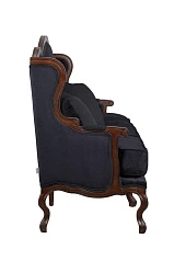 красивые Прямой трехместный диван Brody черный в Краснодаре