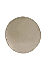 Пуф Pearl Adorn Taupe на черных ножках в Краснодаре