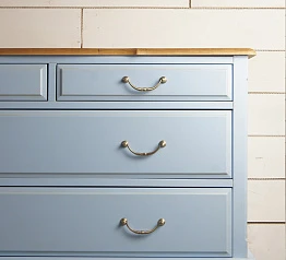 красивый Комод «Leontina Blue» на 4 ящика арт ST9315B на заказ в Краснодаре