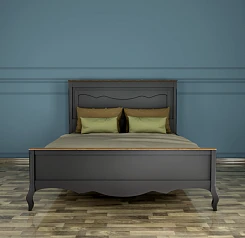 красивые Кровать "Leontina Black" 160x200 арт ST9341/16BLK в интернет-магазине в Краснодаре