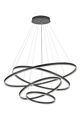 купить стильные Люстра Orblaze 4 rings 1000 black в Краснодаре