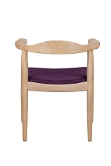 Стул с подлокотниками Carlo Violet в интерьере в Краснодаре