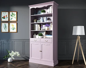красивый Книжный шкаф "Leontina Lavanda" арт ST9330L в Краснодаре