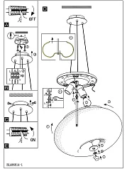 купить 86814 Подвесной потолочный светильник (люстра) OPTICA в Краснодаре