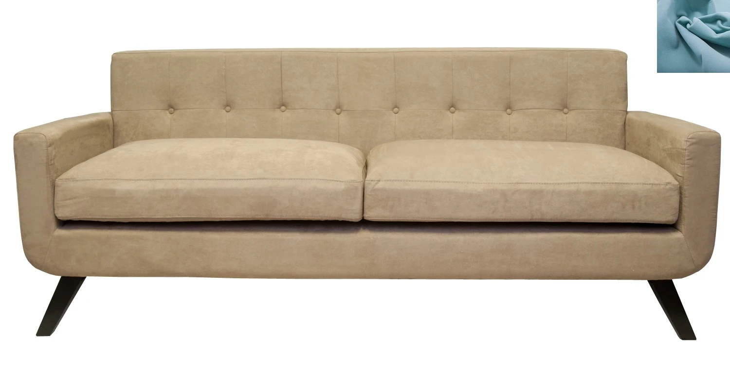 заказать Диван скандинавский на ножках Uter голубой в интернет-магазине в Краснодаре