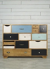 купить Комод «Aquarelle Birch» 14 ящиков арт RE-13ETG/4 в интернет-магазине в Краснодаре