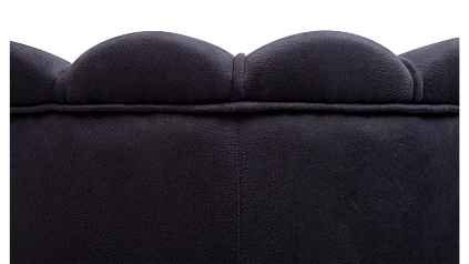 купить Кресло с пуфом ракушка Pearl Black в Краснодаре