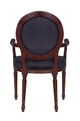 красивый Мягкий стул с подлокотниками Delo Kora Arm Black в Краснодаре