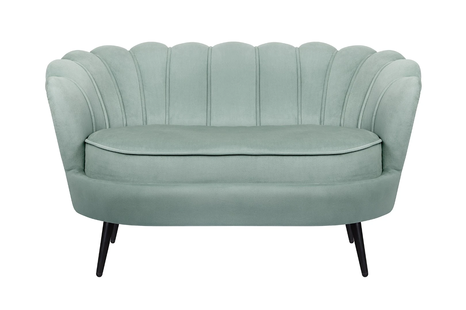 красивый Диван ракушка Pearl Double Green на черных ножках в Краснодаре