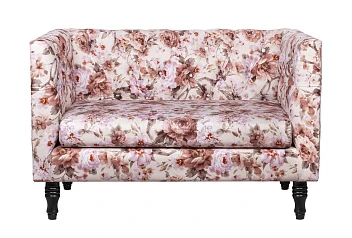 Диван прованс Rose Flower разноцветный в интерьере в Краснодаре