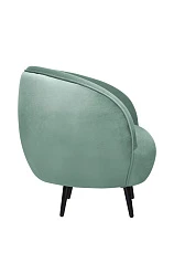 купить Мягкое кресло Small Benee Green на черных ножках в Краснодаре