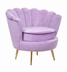 красивое Низкое кресло ракушка Pearl Purple в Краснодаре