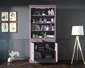 красивый Книжный шкаф "Leontina Lavanda" арт ST9330L в Краснодаре