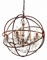 Люстра Foucault'S Orb Crystal D60 в интерьере в Краснодаре