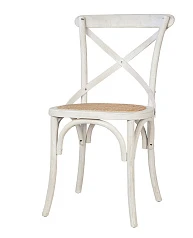 купить Стул ретро Cross Back White Brush в интернет-магазине в Краснодаре