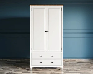 купить красивый Шкаф двухстворчатый "Odri" с ящиками арт od2127KR в Краснодаре