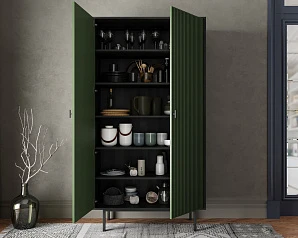 купить Шкаф двухдверный "Emerson" арт EM091/green/L в Краснодаре
