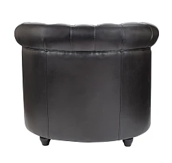 Кожаное кресло Karo Black V2 на заказ в Краснодаре