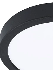 купить 99263 Светодиодный накладной светильник FUEVA 5 димм., 16,5W (LED), ?210, H28, 1800lm, 3000K, сталь, ч в Краснодаре