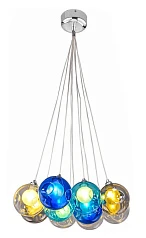 Люстра Bocci Blue 10 в интерьере в Краснодаре