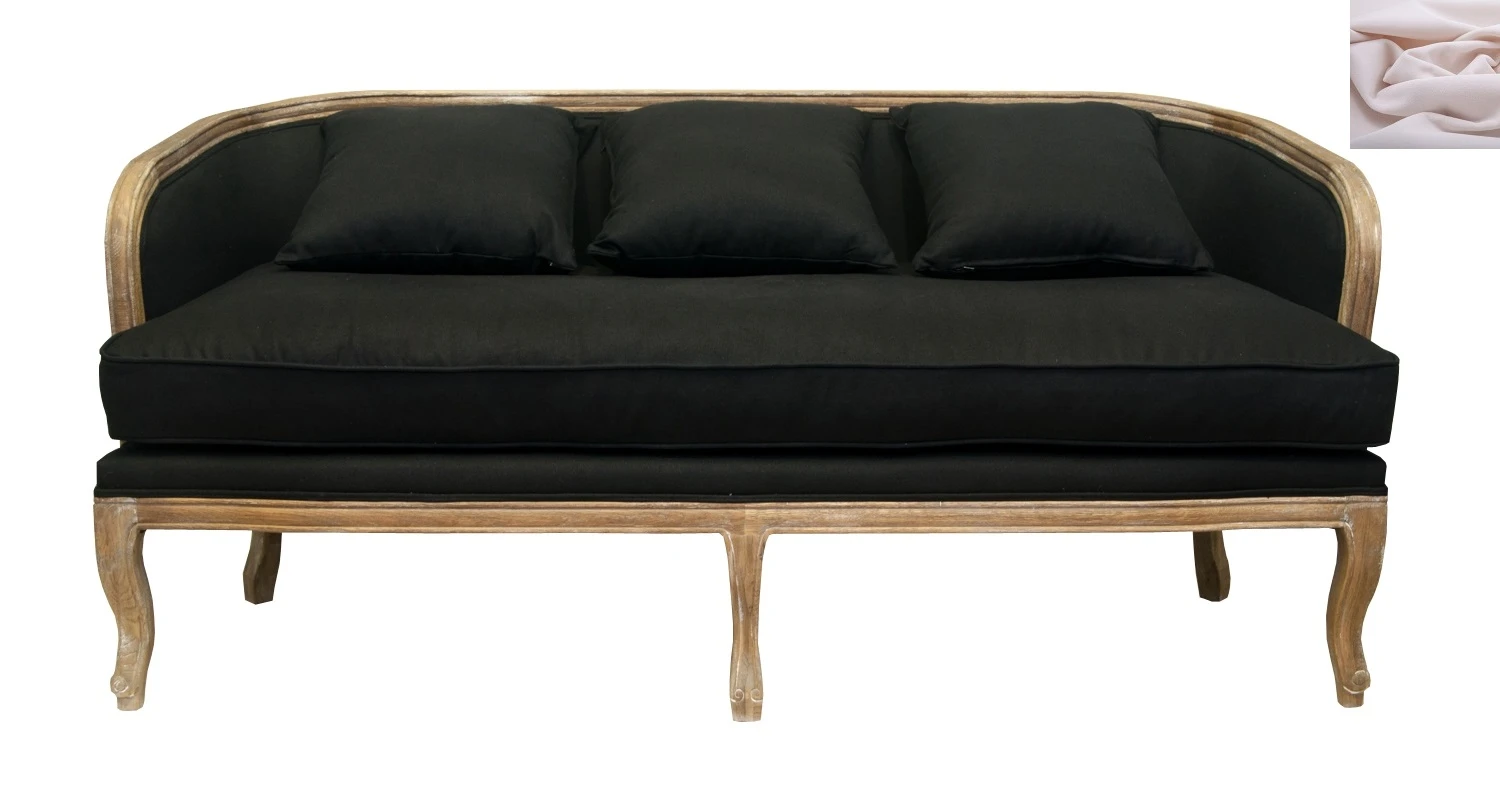 купить Диван в стиле ретро Nora розовый в Краснодаре