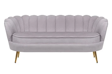 фото Дизайнерский диван Pearl Triple Grey в интерьере в Краснодаре