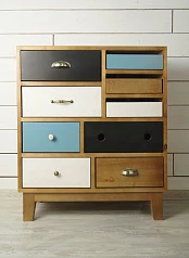 красивый Комод «Aquarelle Birch» 9 ящиков арт RE-18ETG/4 в Краснодаре