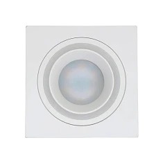 заказать 900454 Встраиваемый светильник CAROSSO, 35W (GU10), L93, B93, H25, алюминий, белый / пластик, белый в Краснодаре