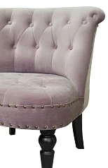 фото Низкое кресло Aviana Pink Velvet в интерьере в Краснодаре