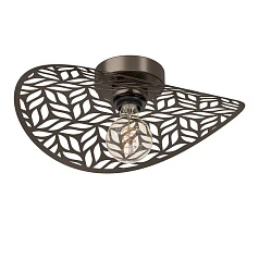 44123 светильник настенно-потолочный SWABY, 1X60W(E27), сталь, бронзовый в Краснодаре