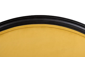 Двухместный дизайнерский диван Brody Double yellow в интерьере в Краснодаре