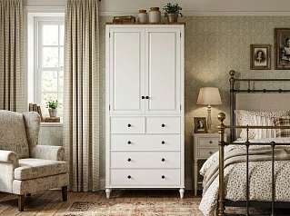 заказать Шкаф двухстворчатый "Одри (Odri)" с 5 ящиками арт od2127KR5 в интернет-магазине в Краснодаре