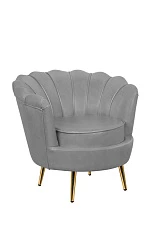 купить красивые Низкое кресло ракушка Pearl Grey V2 в интернет-магазине в Краснодаре