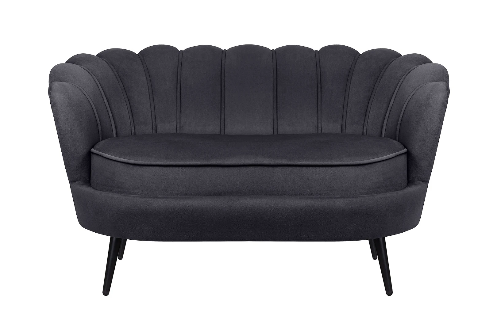 купить красивый Дизайнерский диван Pearl Double Black на черных ножках в Краснодаре