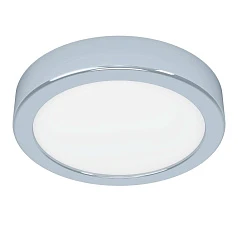 купить стильные 900639 Накладной светильник FUEVA 5, 11W (LED), 3000K, IP44, ?160, сталь, хром / пластик, белый в интернет-магазине в Краснодаре