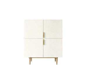 купить Большой комод с четырьмя дверками "Line" LN03/GR1/beige в интернет-магазине в Краснодаре