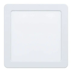 красивые 99179 Светодиодный встраиваемый светильник FUEVA 5, 11W (LED), 166х166, ET26, 1350lm, 4000K, сталь, белый на заказ в Краснодаре