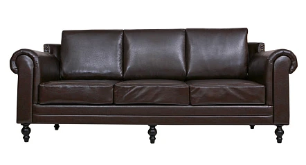 красивый Дизайнерский кожаный диван Toren Brown в Краснодаре