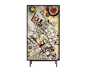 красивый Шкаф двухдверный "Emerson" by Kandinsky арт EM091/Print_01 в Краснодаре