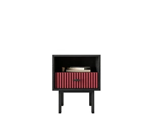 Тумбочка с нижним ящиком "Emerson" арт EM17/red/L в Краснодаре