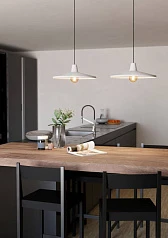 900834 Люстра MINIERE, 2X40W (E27), L995, B420, H1100, сталь, черный / сталь, серый в Краснодаре