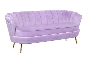 Диван ракушка для гостиниц Pearl Triple Purple в интернет-магазине в Краснодаре