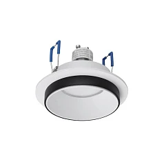 фото 900456 Встраиваемый светильник CAROSSO, 35W (GU10), ?93, алюминий, черный, белый в интерьере в Краснодаре