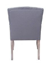 Классическое кресло Deron Grey V2 в интерьере в Краснодаре