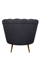 фото Низкое кресло Pearl Black Boucle в интерьере в Краснодаре