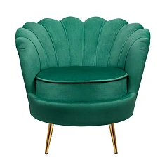 Низкое кресло ракушка Pearl Green V2 на заказ в интернет-магазине в Краснодаре