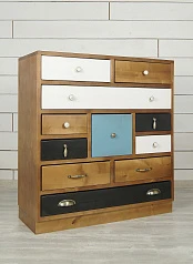 стильный Комод для белья «Aquarelle Birch» 10 ящиков арт RE-19ETG/4 на заказ в Краснодаре