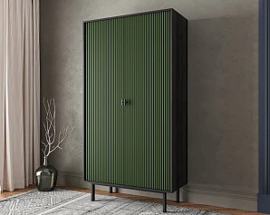 купить Шкаф двухдверный "Emerson" арт EM091/green/L в Краснодаре